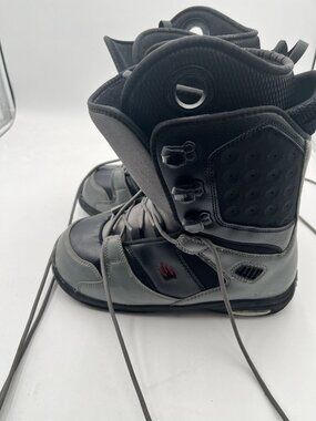 Kemper Mens Snowboard Boots Gray & Black Size 12
